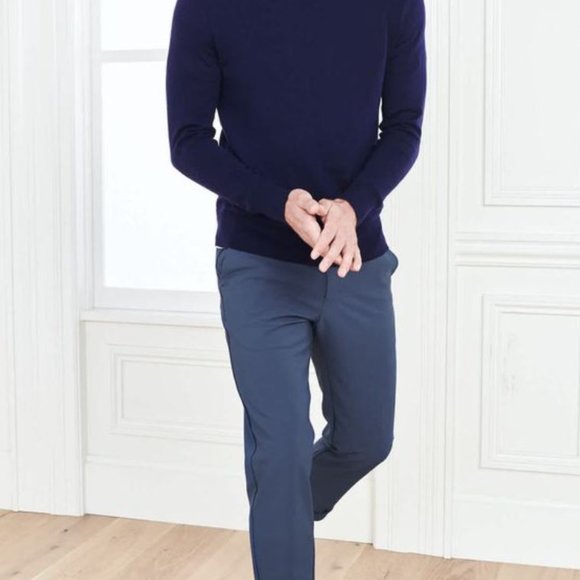 NWT Quince Men's Gray  Everyday 5-Pocket Slim Fit Tech Pants Many Si… - Picture 2 of 5